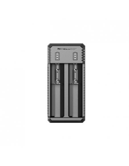 UI2 Carica Batterie Nitecore Universale - 2 Slot