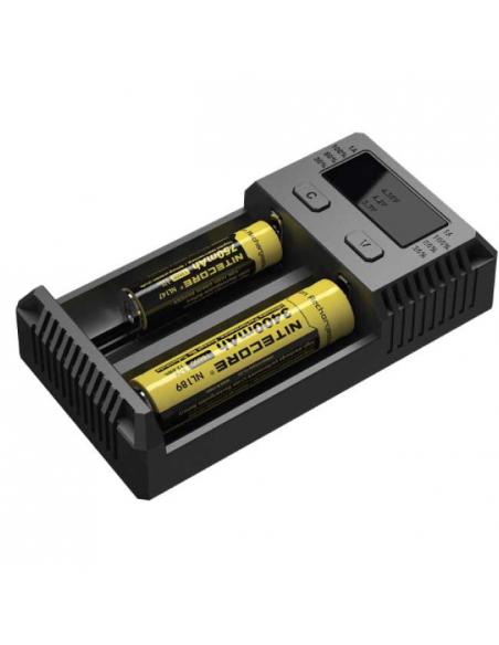 New I2 Carica Batterie Nitecore Universale - 4 Slot