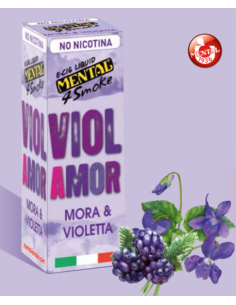 Violamor Mental 4 Smok Liquido Pronto 10 ml Aroma Mora e