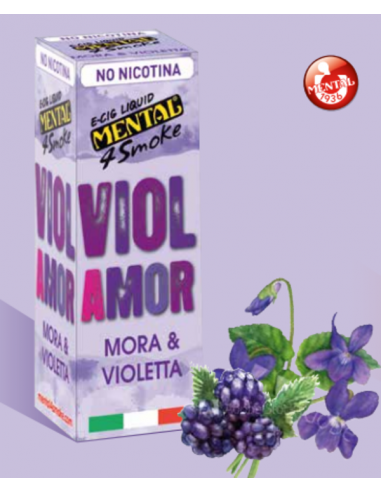 Violamor Mental 4 Smok Liquido Pronto 10 ml Aroma Mora e