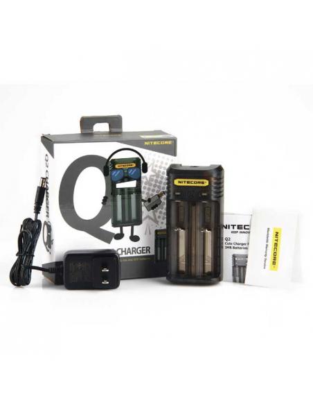 Q2 Carica Batterie Nitecore Universale - 2 Slot