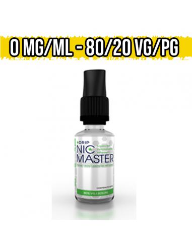 Nicotine in Neutral Base 80VG / 20PG 10 ml Nic Master