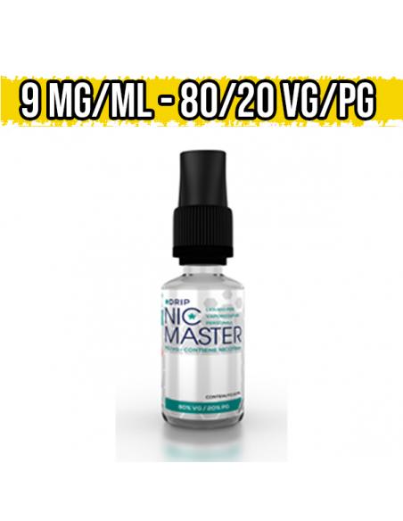 Nicotina in Base Neutra 80VG / 20PG 10 ml Nic Master