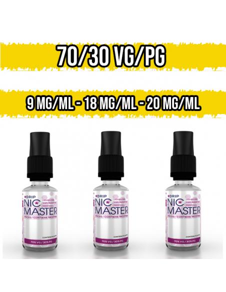 Nicotine in Neutral Base 70VG / 30PG 10 ml Nic Master