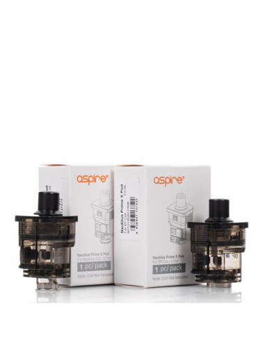 Nautilus Prime X Pod Cartridge Aspire 4 ml and 4.5 ml Empty Without
