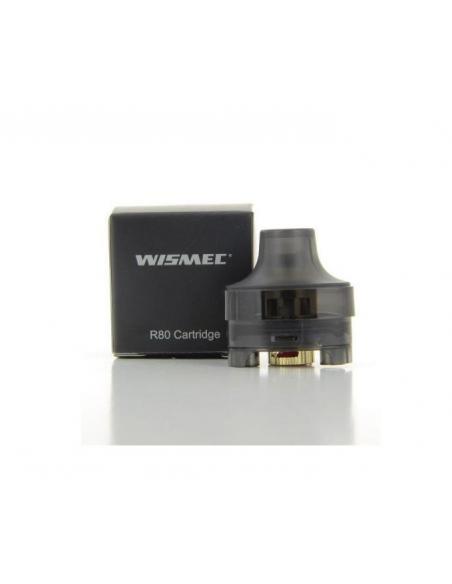 R80 Pod Wismec Cartuccia Ricambio 4ml Coil WV-M 0.3ohm - 1 pezzo