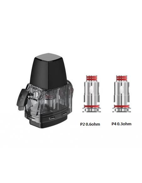Pago Pod di Vaptio Cartuccia Ricambio con 2 coil da 4,5 ml - 1