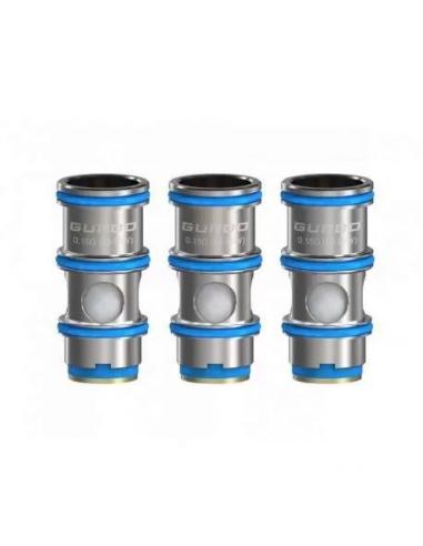 Guroo Resistenze Aspire Head Coil 0.15 ohm e 0.3 ohm - 3 Pezzi