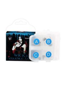Demon Killer Wick and Violence Coil Kantal A1 Resistors