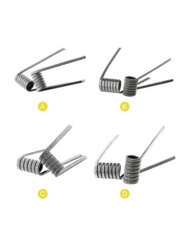 Demon Killer Wick and Flame Coil SS316L Pre-made Coils for