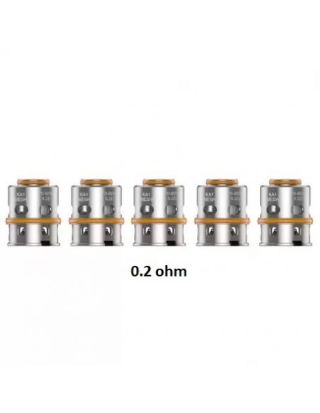 M Series Mesh Resistances Geekvape Head Coil - 5 Pieces