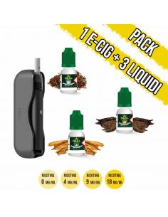 Pacchetto Kiwi con 3 Liquidi pronti Real Farma Aroma al Tabacco