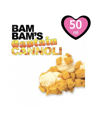 Captain 50 ml Mix&Vape Bam Bam's Cannoli