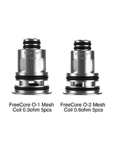 Optima Resistenze Mesh FreeCore O-Series by Vapefly - 5 Pieces