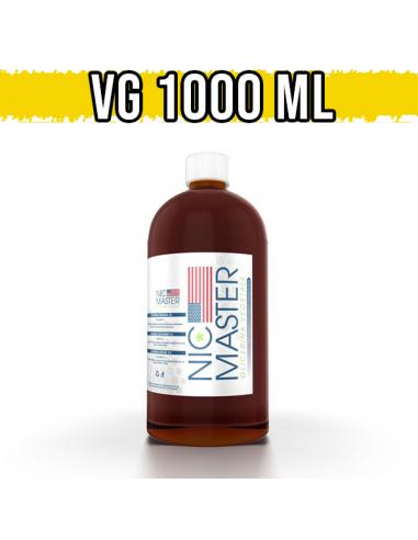 Glicerina Vegetale 1000 ml Base Neutra Nic Master 100% VG