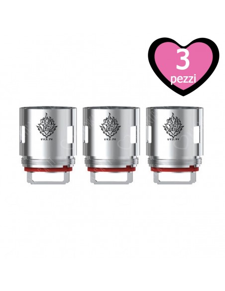 V12-T6 Resistenza Smok Head Coil per Atomizzatore TFV12 Cloud Beast King - 3 Pezzi