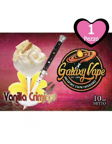 Vanilla Criminal Galaxy Vape 10 ml