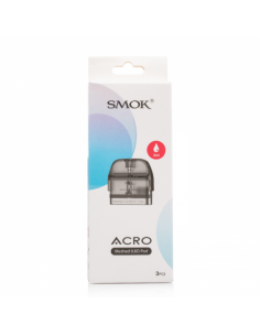 Acro Replacement Smok Pod 2 ml - 0.6 ohm and 0.8 ohm - 3 Pieces