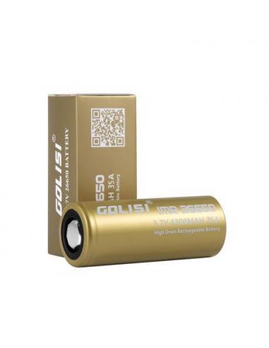 Accu S43 Golisi 26650 da 4300mAh 40A Batteria Litio Ricaricabile