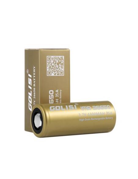 Accu S43 Golisi 26650 da 4300mAh 40A Batteria Litio Ricaricabile