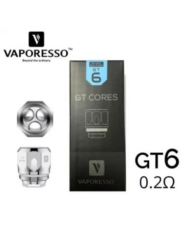 GT6 Resistance Vaporesso - 3 Pieces