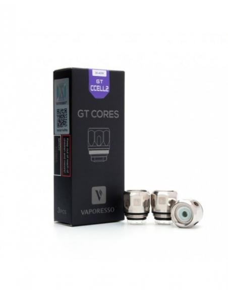 Vaporesso Resistenza GT CCELL 2 Head Coil 0,3 ohm - 3 Pezzi
