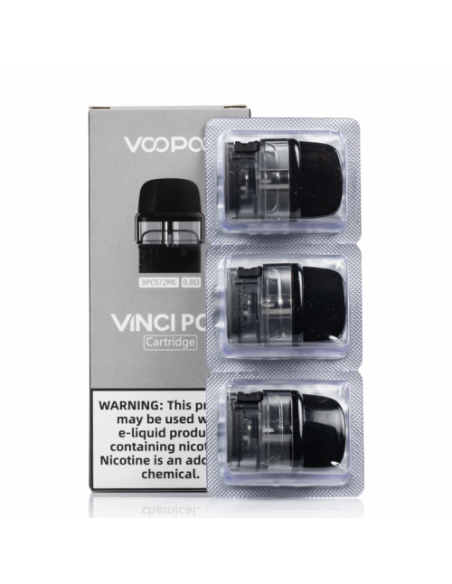 Vinci Pod Voopoo Cartuccia Ricambio da 2ml - 3 pezzi