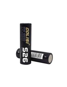 Accu 18650 S26 Golisi 2600mAh 25A Rechargeable Lithium Battery