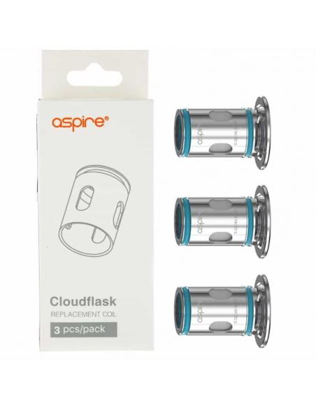 Cloudflask Resistenze Aspire Ricambio Atomizzatore - 3 Pezzi