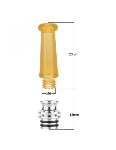 Drip Tip 510 Long Curved MTL Replacement