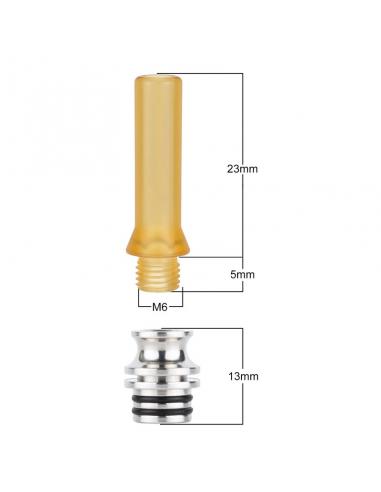 Drip Tip 510 Long Straight Ricambio MTL