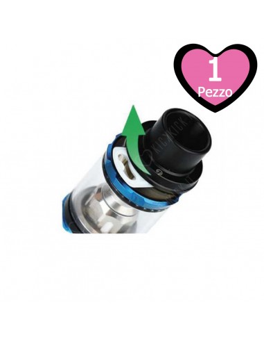 NRG Atomizer Vaporesso Tank with 5 ml capacity in Steel