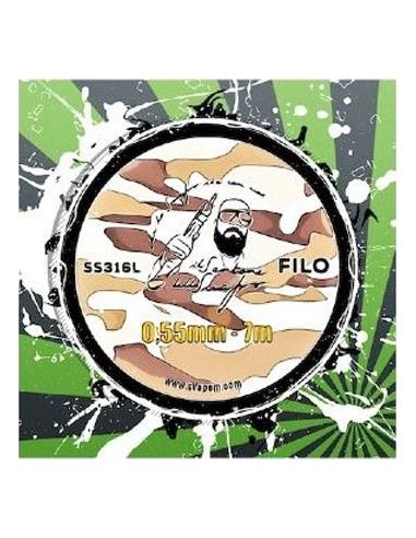 Filo SS316 Il Santone dello Svapo Filo per Resistenza 7m
