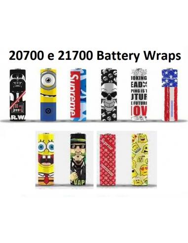 Pellicola Wrap per Batterie 20700 e 21700 Termo Retrattile