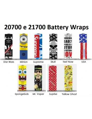 Wrap Film for 20700 21700 Batteries | Svapoebasta