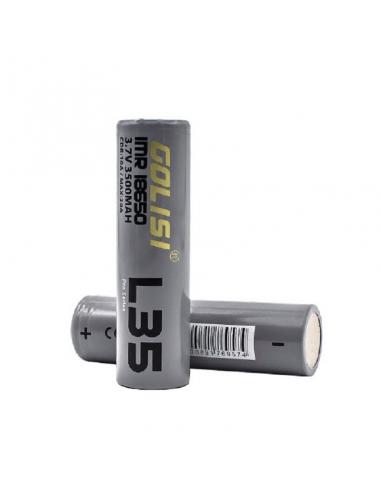 IMR 18650 L35 Golisi 3500 mAh 10A Rechargeable Lithium Battery