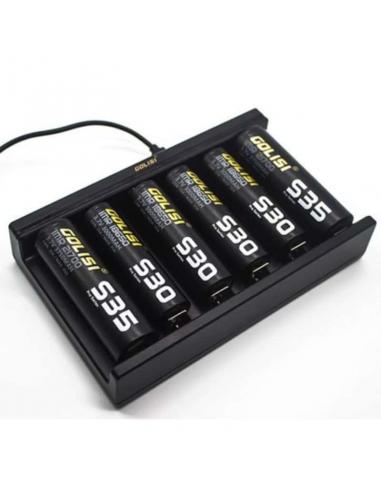 caricatore per batterie golisi da 6 slot