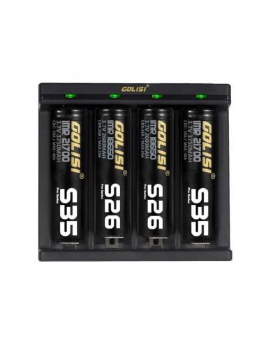 caricatore golidi needle 4 per batterie sigaretta elettronica ricaricabili