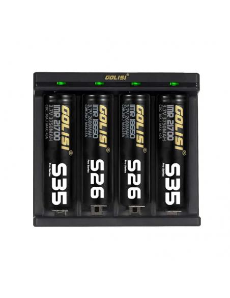caricatore golidi needle 4 per batterie sigaretta elettronica ricaricabili