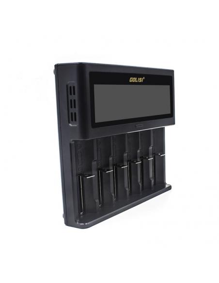 Golisi S6 LCD charger for electronic cigarette batteries