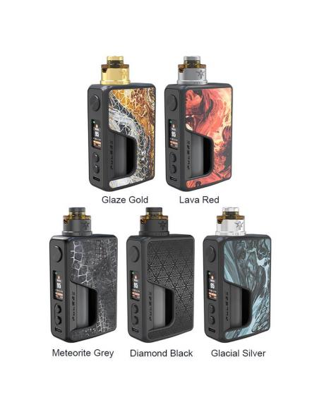 PR SE Vandy Vape Kit Mod 95W Atomizzatore Requiem RDA