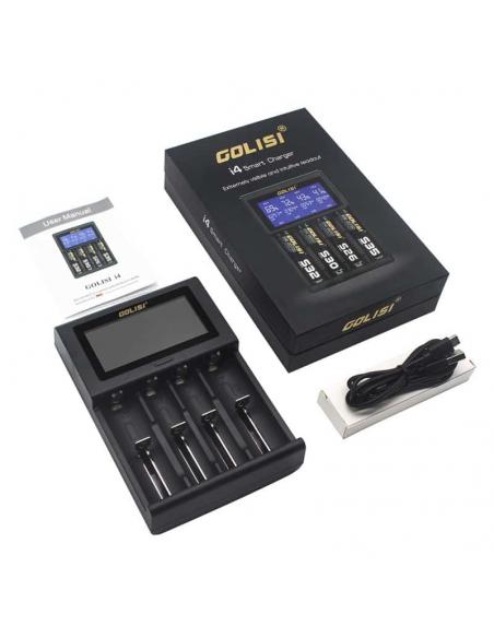 Golisi i4 battery charger LCD display