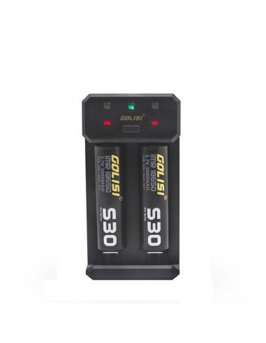 caricatore golisi l2 per batterie sigaretta elettronica