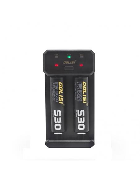 caricatore golisi l2 per batterie sigaretta elettronica