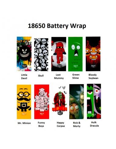 Pellicola Wrap per Batterie 18650 Termo Retrattile Stringente