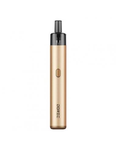 Doric 20 is a Voopoo device in a pale gold color.