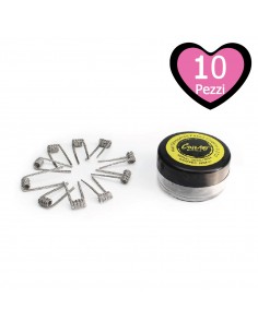CoilART Coil Pronte Half Staggered Fused - 10 Pieces