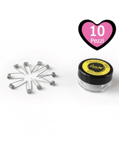 CoilART Coil Twisted Pronte - 10 Pieces
