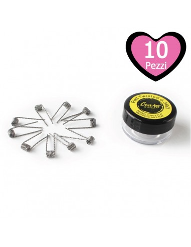 CoilART Coil Flat Twisted Pronte - 10 Pieces.