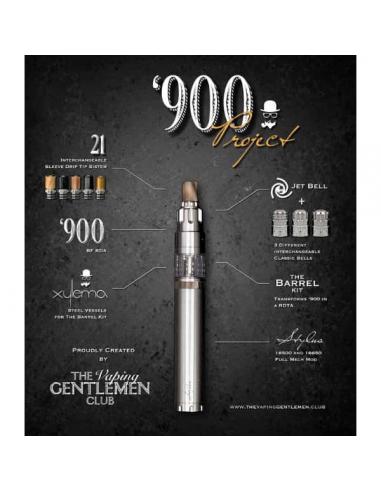 900 The Vaping Gentlemen Club atomizzatore rigenerabile